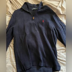 Ralph Lauren Navy Pullover Quarter Zip